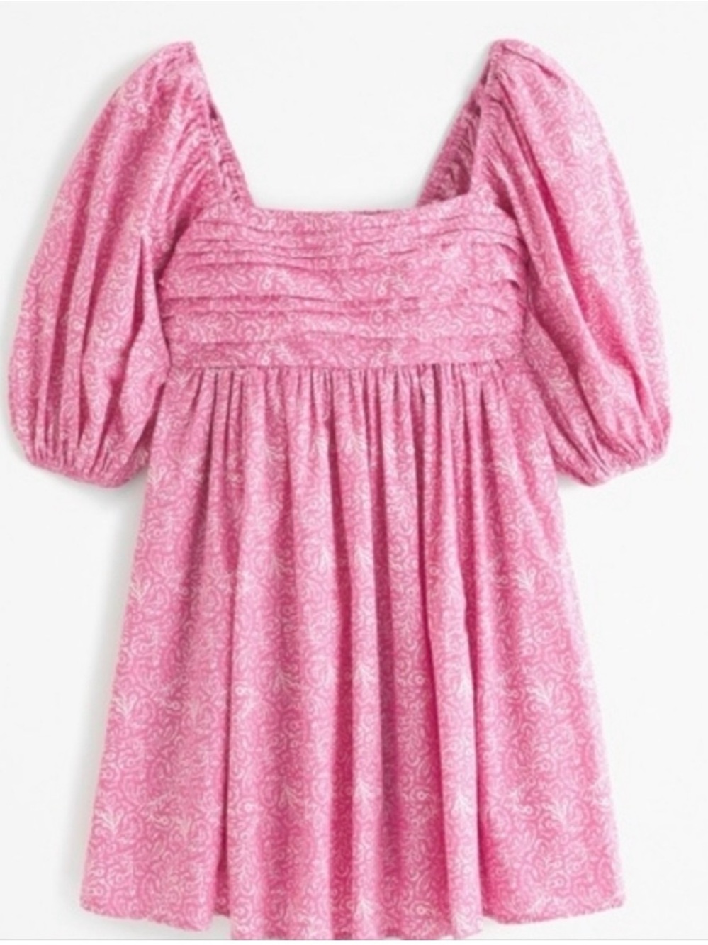 Abecrombie and Fitch Pink Emerson Poplin Dress XXS